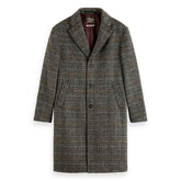 SCOTCH AND SODA Classic Wool Blend Overcoat at Gravity NYC
